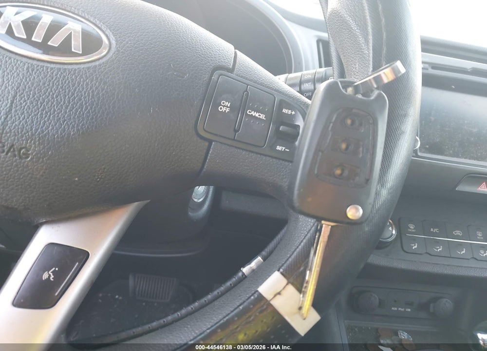 2013 KIA SPORTAGE LX VIN: KNDPB3A26D7435757