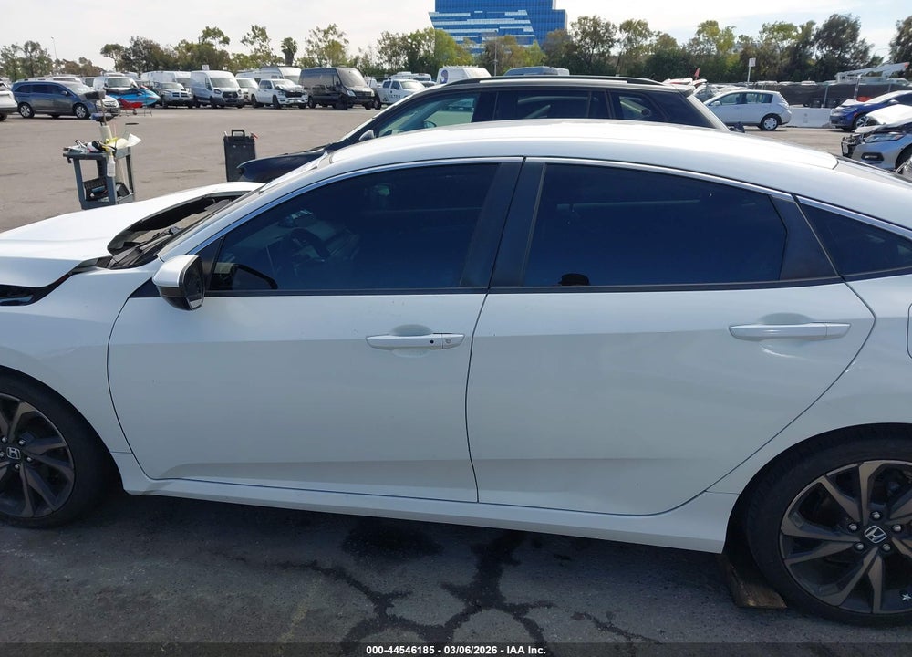 2020 HONDA CIVIC SPORT VIN: 2HGFC2F8XLH555758