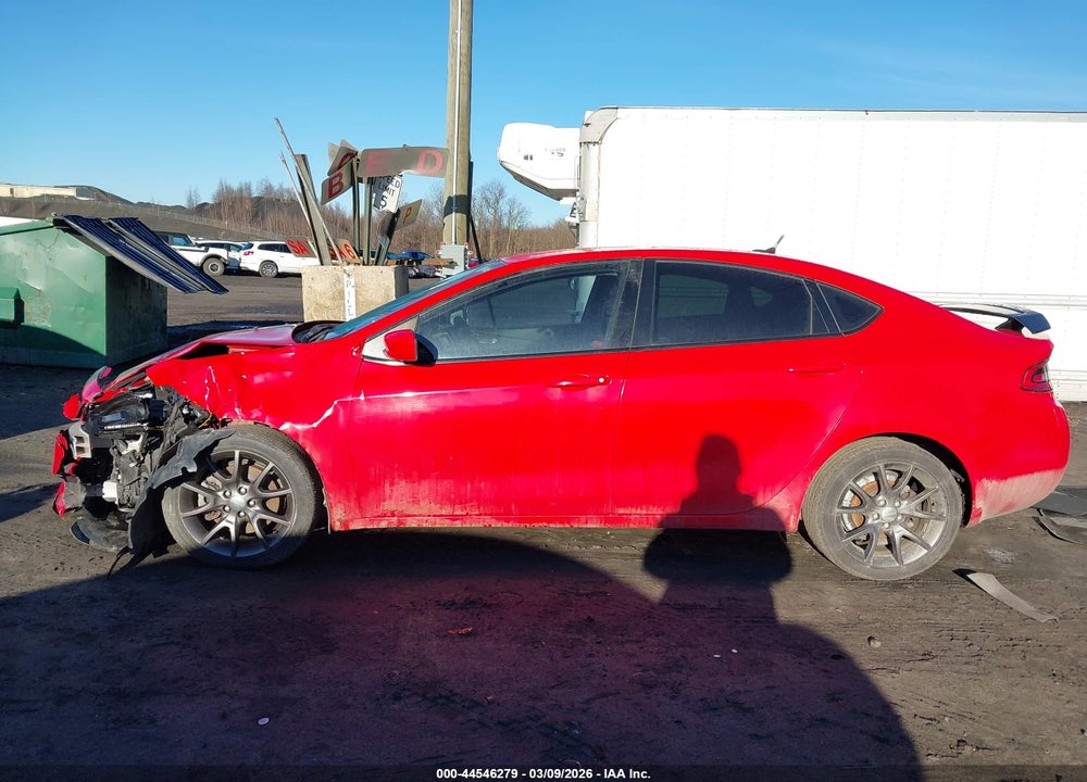 2016 DODGE DART SE VIN: 1C3CDFAA9GD750497