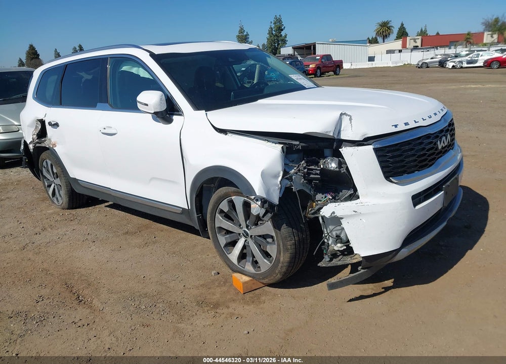 2022 KIA TELLURIDE EX VIN: 5XYP3DHC8NG250258