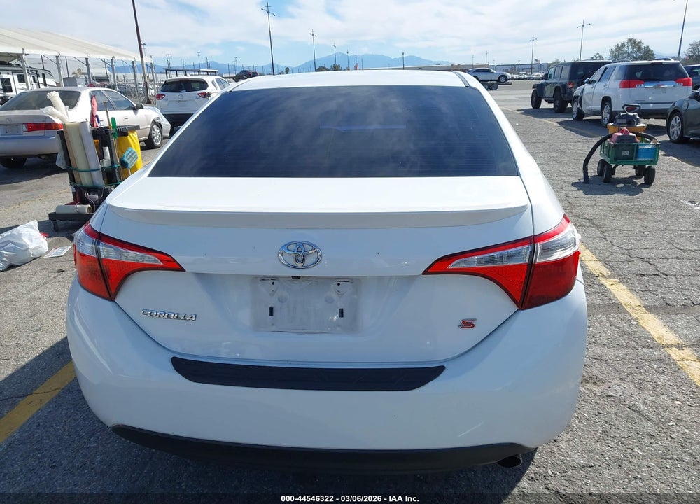 2016 TOYOTA COROLLA S PLUS VIN: 5YFBURHE3GP415993