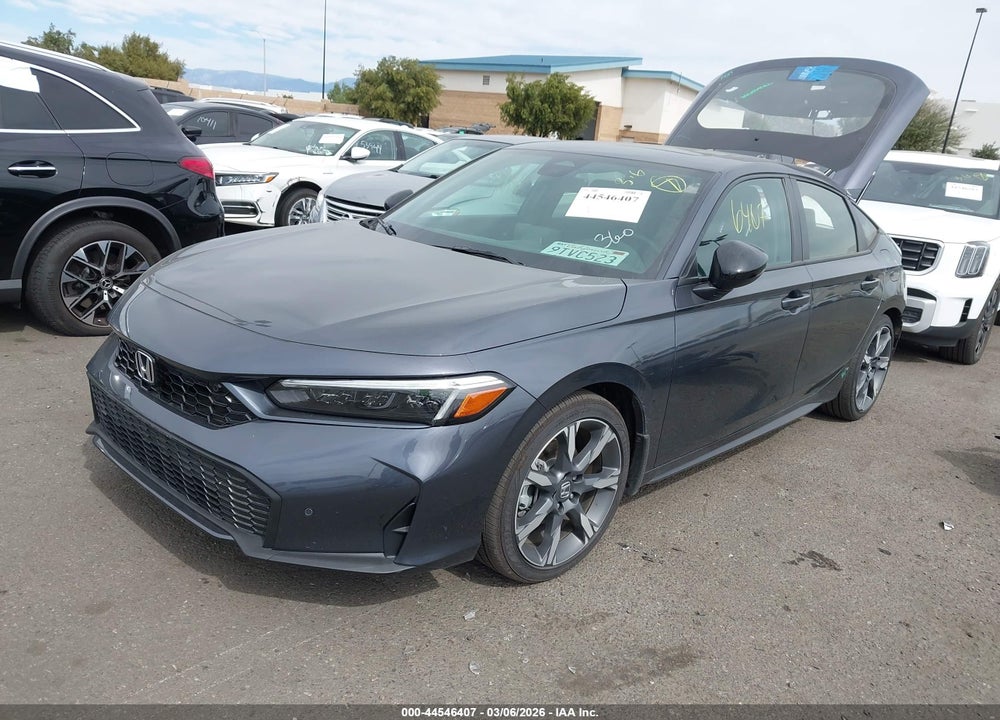 2025 HONDA CIVIC HYBRID SPORT TOURING VIN: JHMFL4H98SX002065