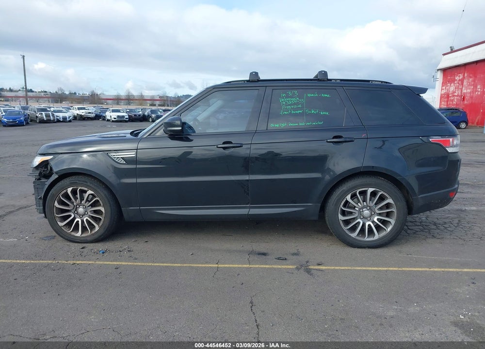 2014 LAND ROVER RANGE ROVER SPORT 3.0L V6 SUPERCHARGED HSE VIN: SALWR2WF7EA337749