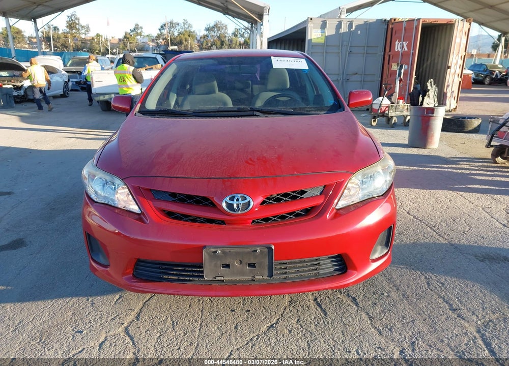 2011 TOYOTA COROLLA LE VIN: JTDBU4EE7B9165518