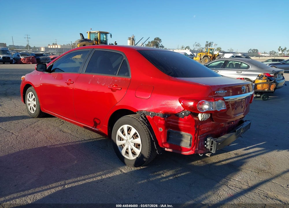 2011 TOYOTA COROLLA LE VIN: JTDBU4EE7B9165518