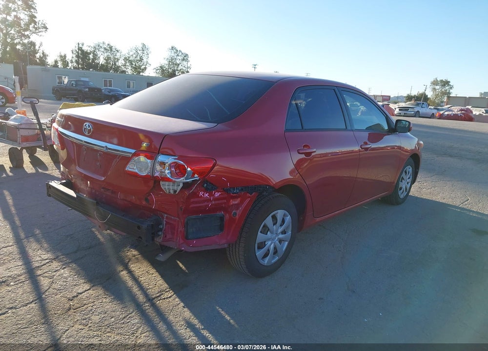 2011 TOYOTA COROLLA LE VIN: JTDBU4EE7B9165518