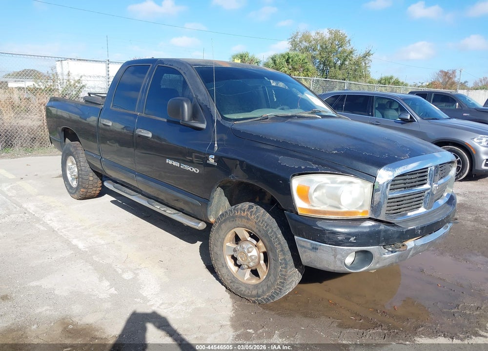 2006 DODGE RAM 2500 SLT/TRX4 OFF ROAD/SPORT/POWER WAGON VIN: 1D7KS28C96J171691