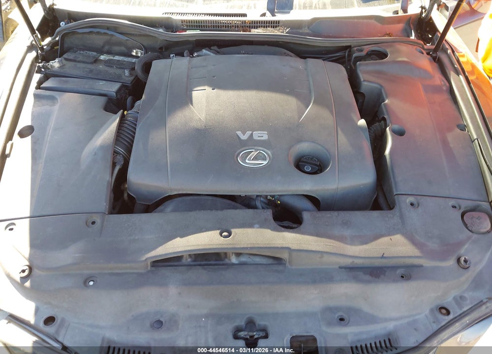 2008 LEXUS IS 250 VIN: JTHBK262185076136
