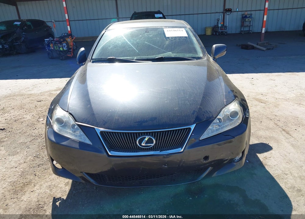 2008 LEXUS IS 250 VIN: JTHBK262185076136
