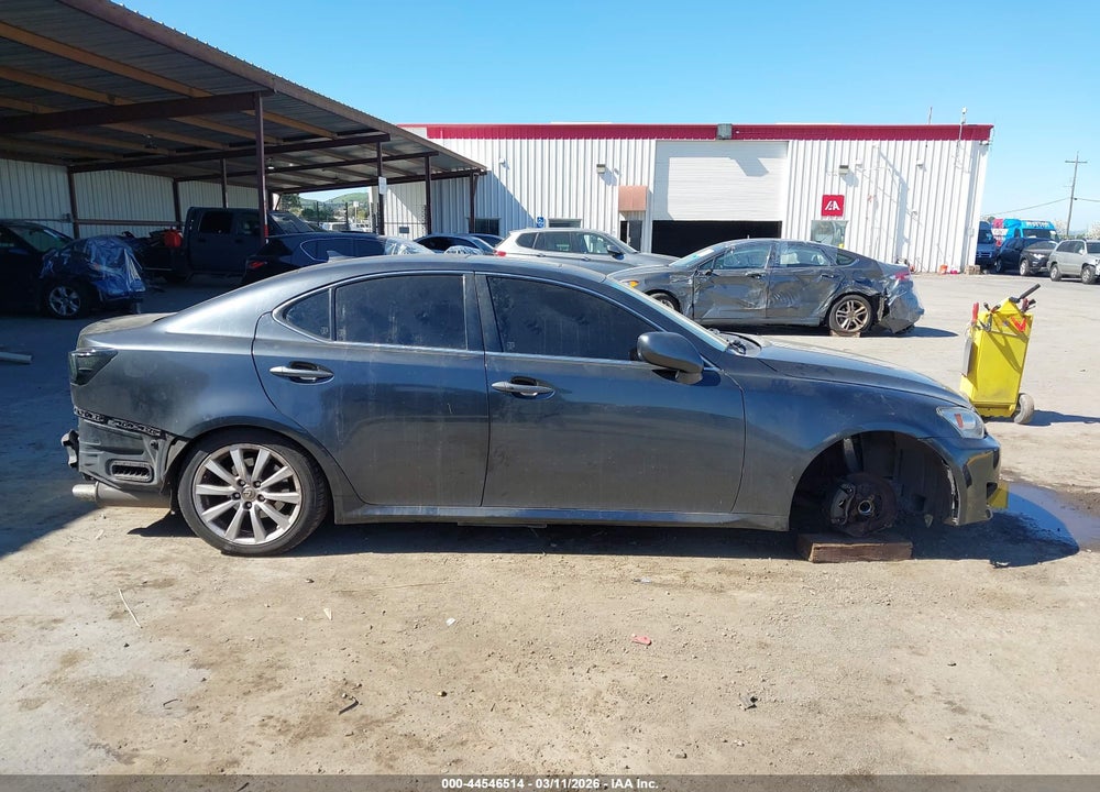2008 LEXUS IS 250 VIN: JTHBK262185076136