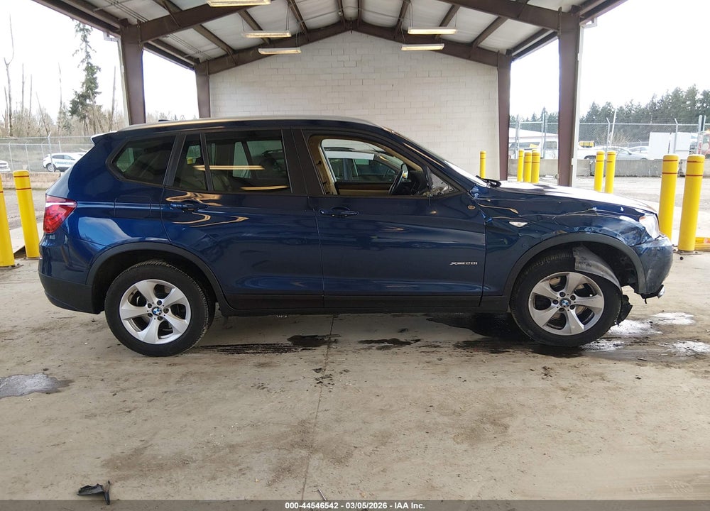 2011 BMW X3 XDRIVE28I VIN: 5UXWX5C55BL702227