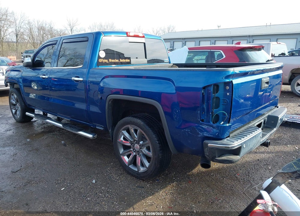 2015 GMC SIERRA 1500 SLT VIN: 3GTU2VEC3FG237260