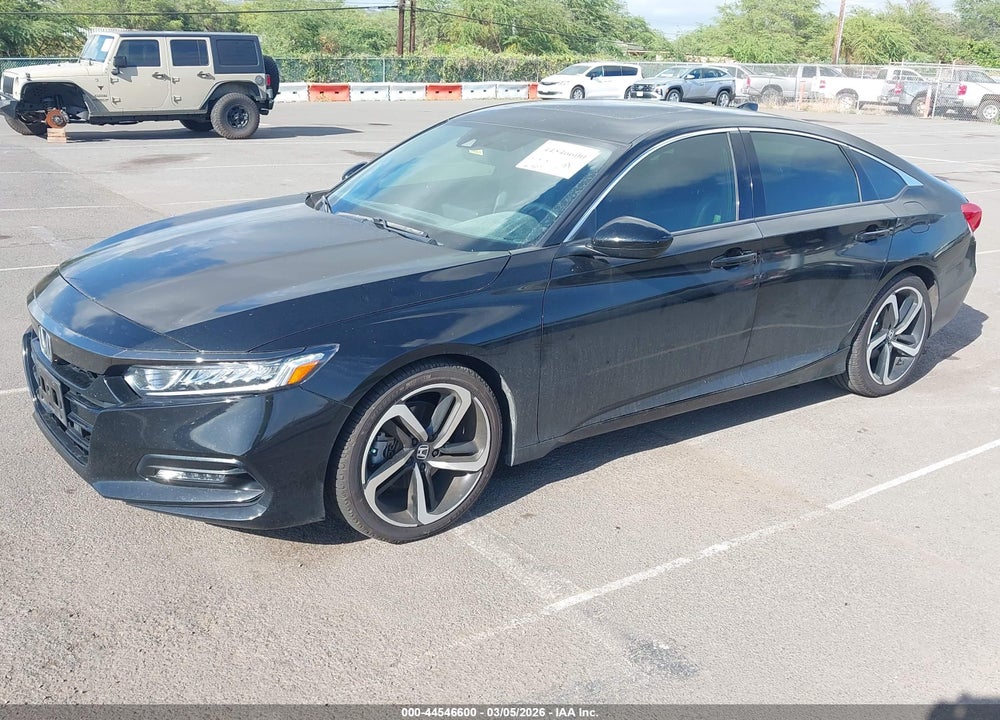 2018 HONDA ACCORD SPORT 2.0T VIN: 1HGCV2F38JA014673