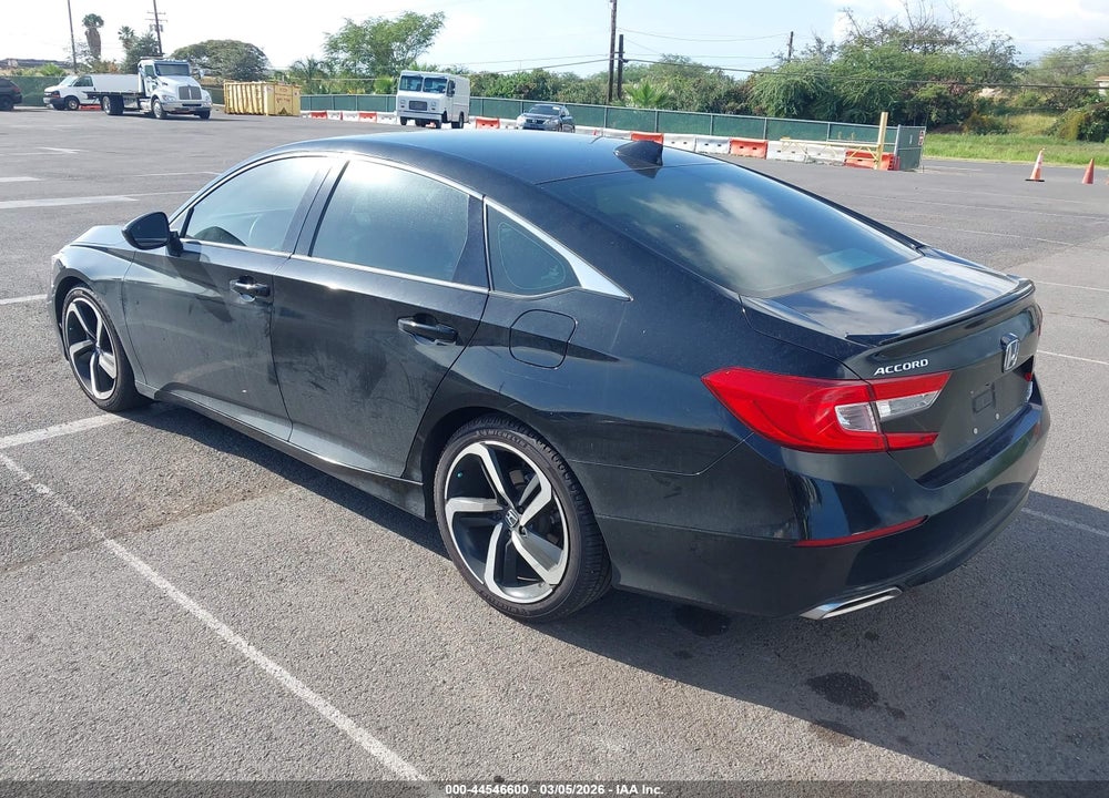 2018 HONDA ACCORD SPORT 2.0T VIN: 1HGCV2F38JA014673