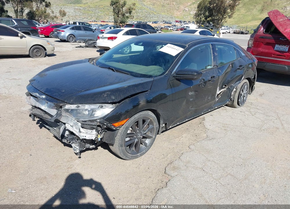 2020 HONDA CIVIC EX VIN: SHHFK7H67LU418100
