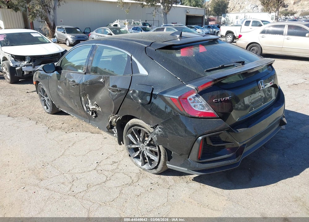 2020 HONDA CIVIC EX VIN: SHHFK7H67LU418100