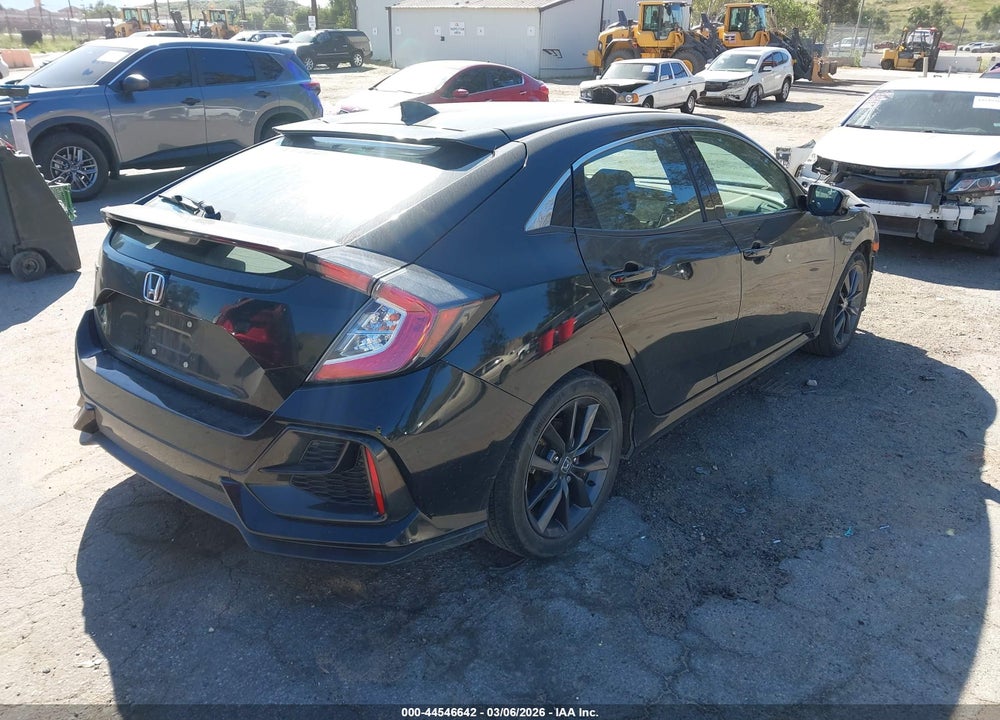 2020 HONDA CIVIC EX VIN: SHHFK7H67LU418100