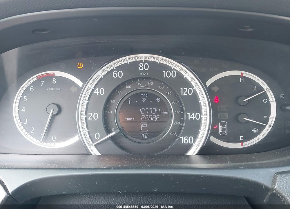 2013 HONDA ACCORD EX-L VIN: 1HGCR2F80DA149926