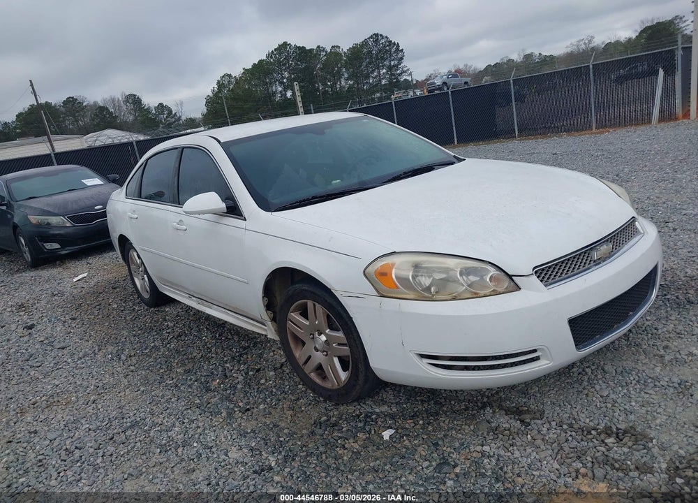 2012 CHEVROLET IMPALA LT VIN: 2G1WG5E33C1218814