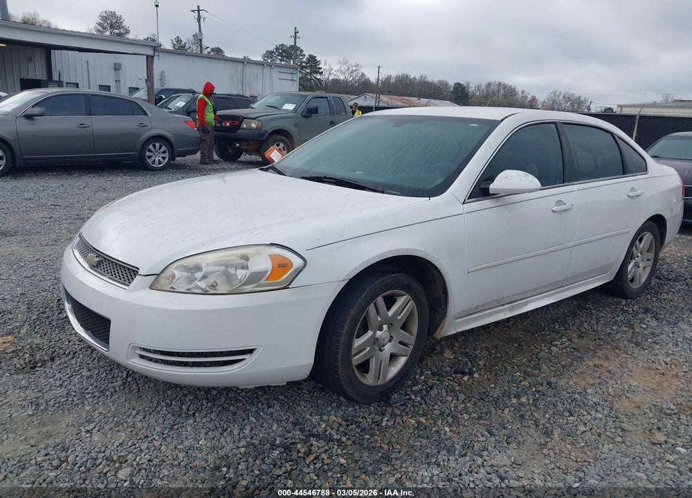 2012 CHEVROLET IMPALA LT VIN: 2G1WG5E33C1218814