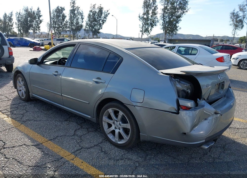 2007 NISSAN MAXIMA 3.5 SE VIN: 1N4BA41E57C825876