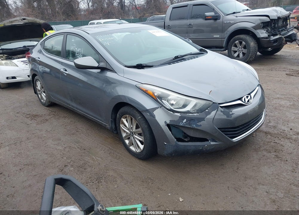 2016 HYUNDAI ELANTRA SE VIN: KMHDH4AE4GU586258