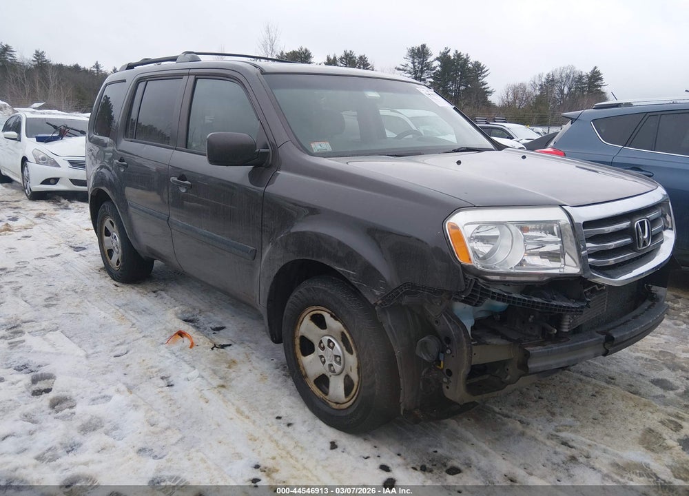 2012 HONDA PILOT LX VIN: 5FNYF4H20CB005980