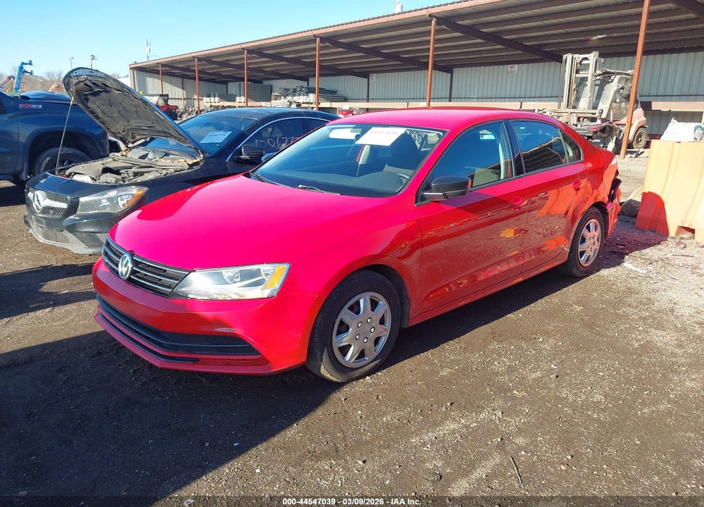 2015 VOLKSWAGEN JETTA 2.0L S VIN: 3VW2K7AJ7FM327484