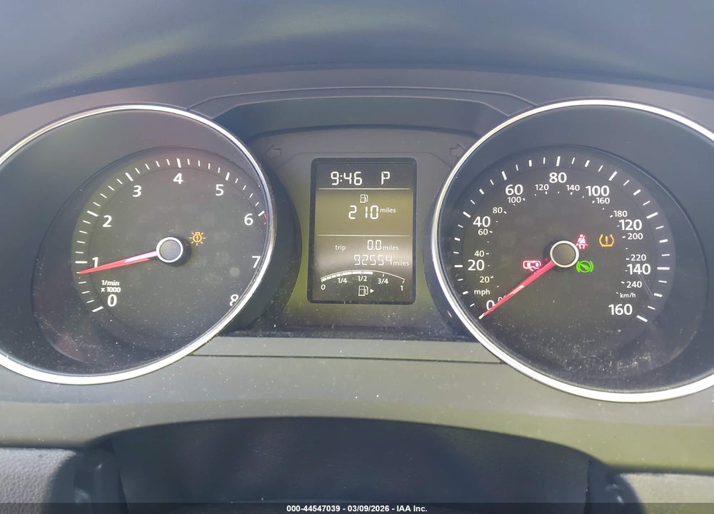 2015 VOLKSWAGEN JETTA 2.0L S VIN: 3VW2K7AJ7FM327484