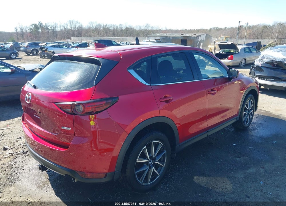 2018 MAZDA CX-5 GRAND TOURING VIN: JM3KFBDM4J0368321