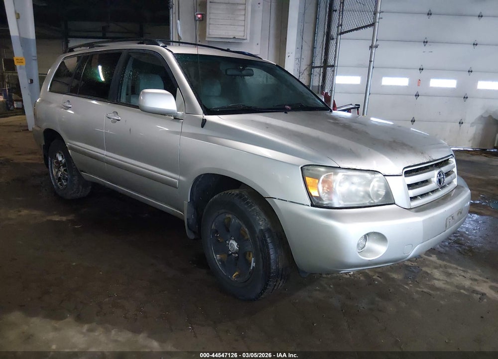 2005 TOYOTA HIGHLANDER V6 VIN: JTEDP21A750044712