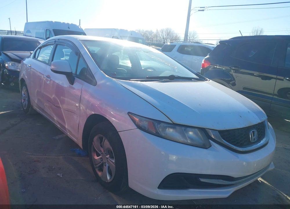 2013 HONDA CIVIC LX VIN: 2HGFB2F53DH541842