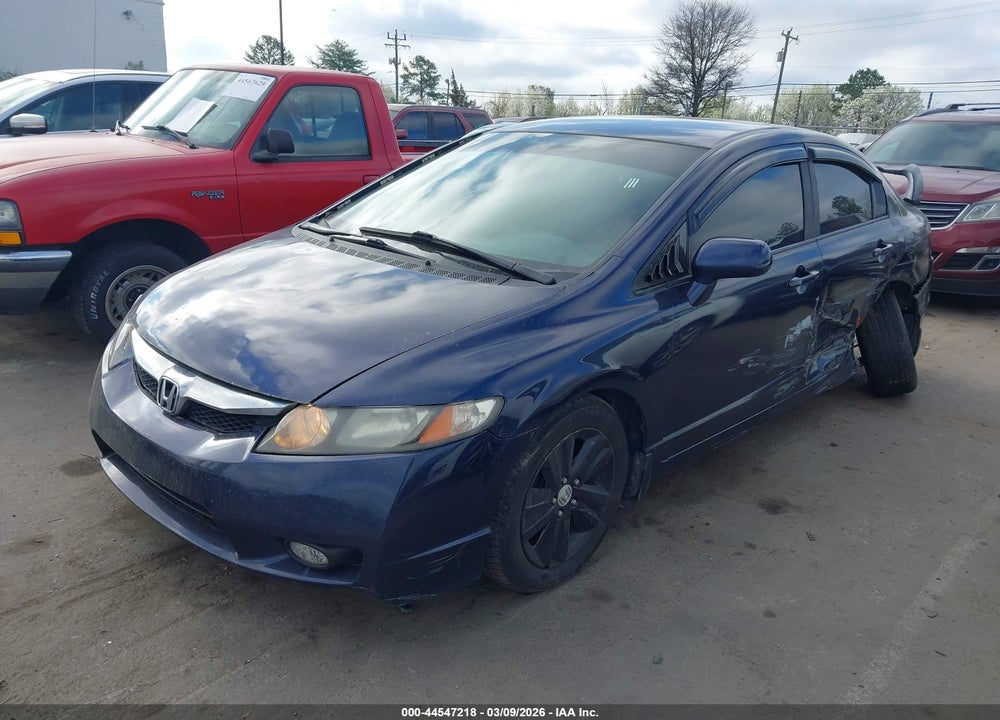 2010 HONDA CIVIC LX VIN: 2HGFA1F55AH558909