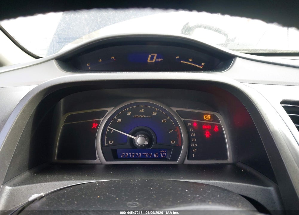 2010 HONDA CIVIC LX VIN: 2HGFA1F55AH558909