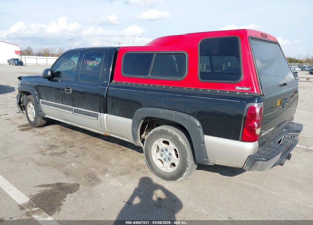 2004 CHEVROLET SILVERADO 1500 LS VIN: 1GCEC19V14Z285195