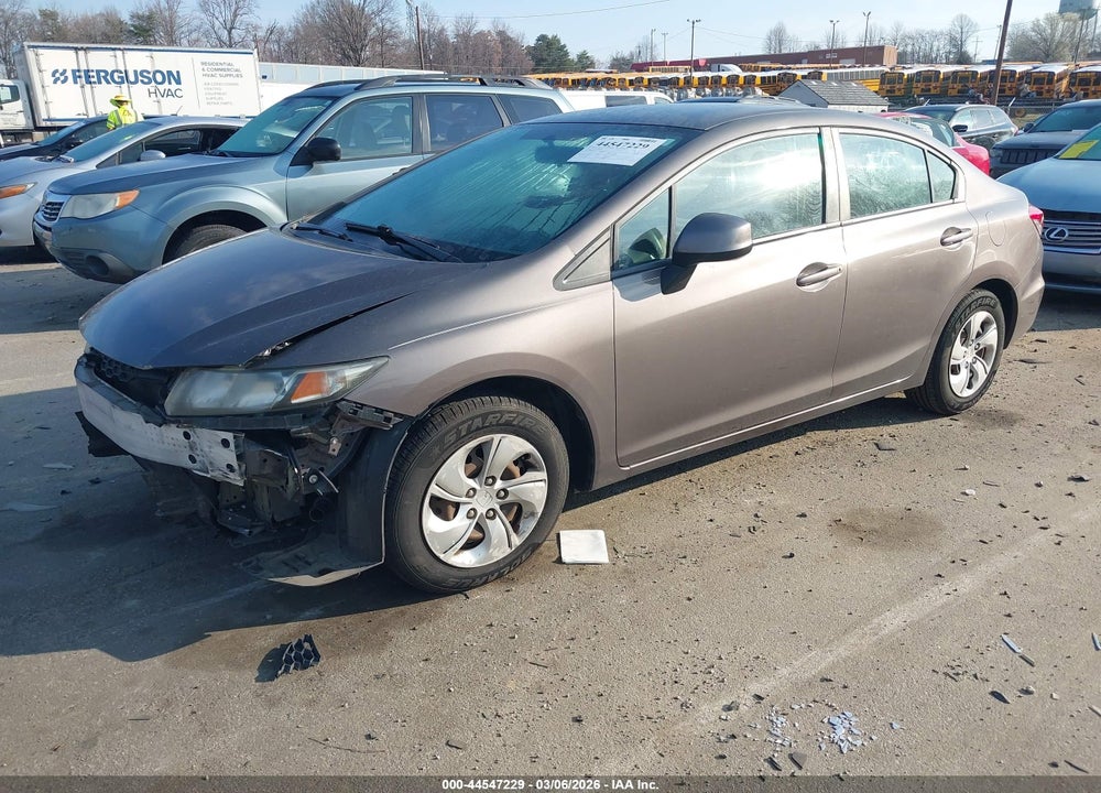 2013 HONDA CIVIC LX VIN: 2HGFB2F59DH565157