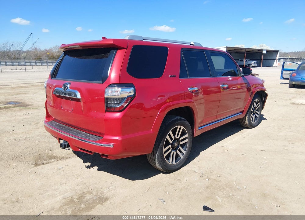 2018 TOYOTA 4RUNNER LIMITED VIN: JTEZU5JRXJ5190766