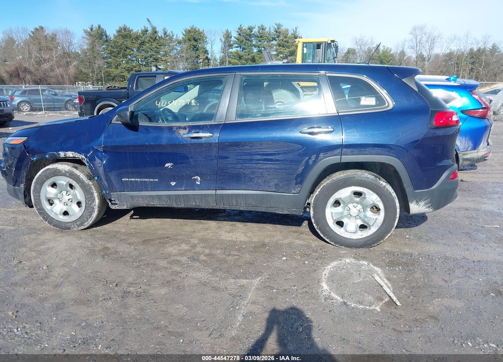 2015 JEEP CHEROKEE SPORT VIN: 1C4PJMAB9FW690825