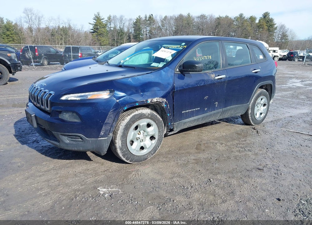 2015 JEEP CHEROKEE SPORT VIN: 1C4PJMAB9FW690825