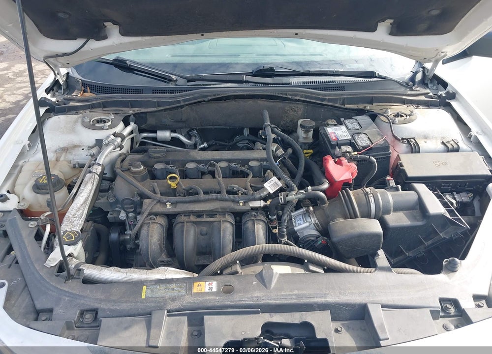 2012 FORD FUSION S VIN: 3FAHP0GA2CR225883