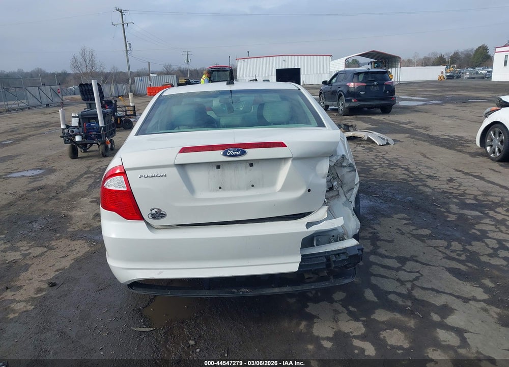 2012 FORD FUSION S VIN: 3FAHP0GA2CR225883