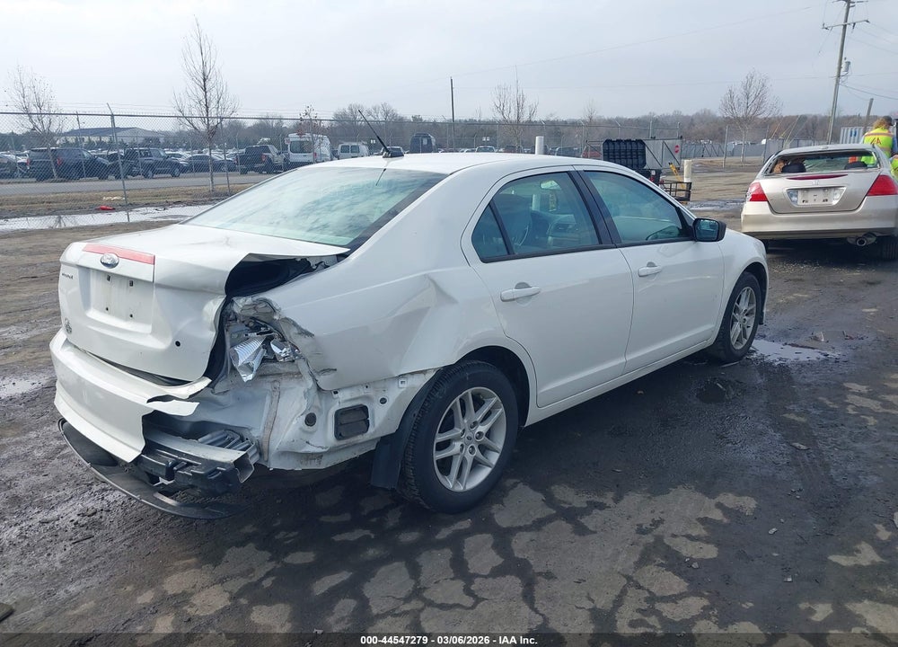 2012 FORD FUSION S VIN: 3FAHP0GA2CR225883