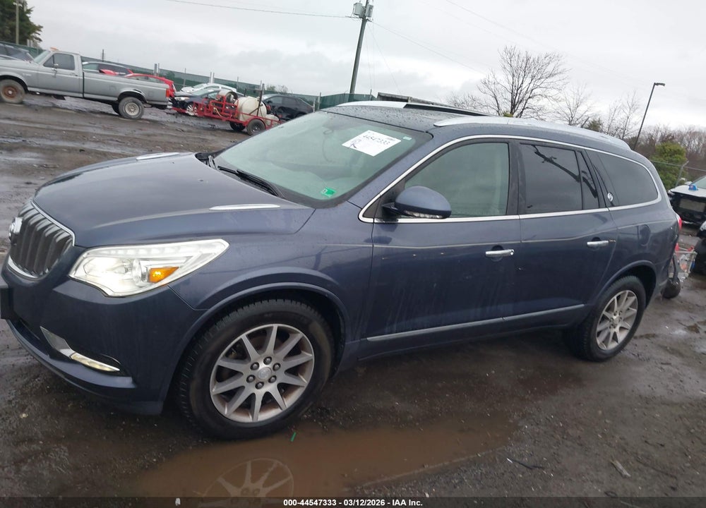 2014 BUICK ENCLAVE LEATHER VIN: 5GAKVBKD1EJ201933