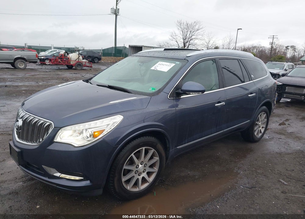 2014 BUICK ENCLAVE LEATHER VIN: 5GAKVBKD1EJ201933