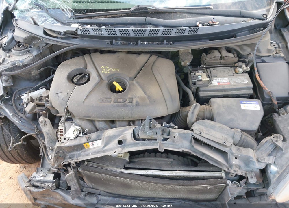 2014 HYUNDAI ELANTRA SPORT VIN: KMHDH4AH8EU037945