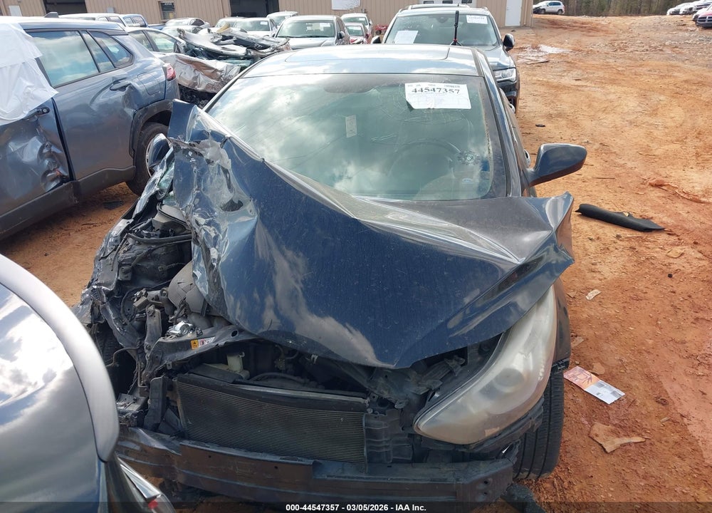 2014 HYUNDAI ELANTRA SPORT VIN: KMHDH4AH8EU037945