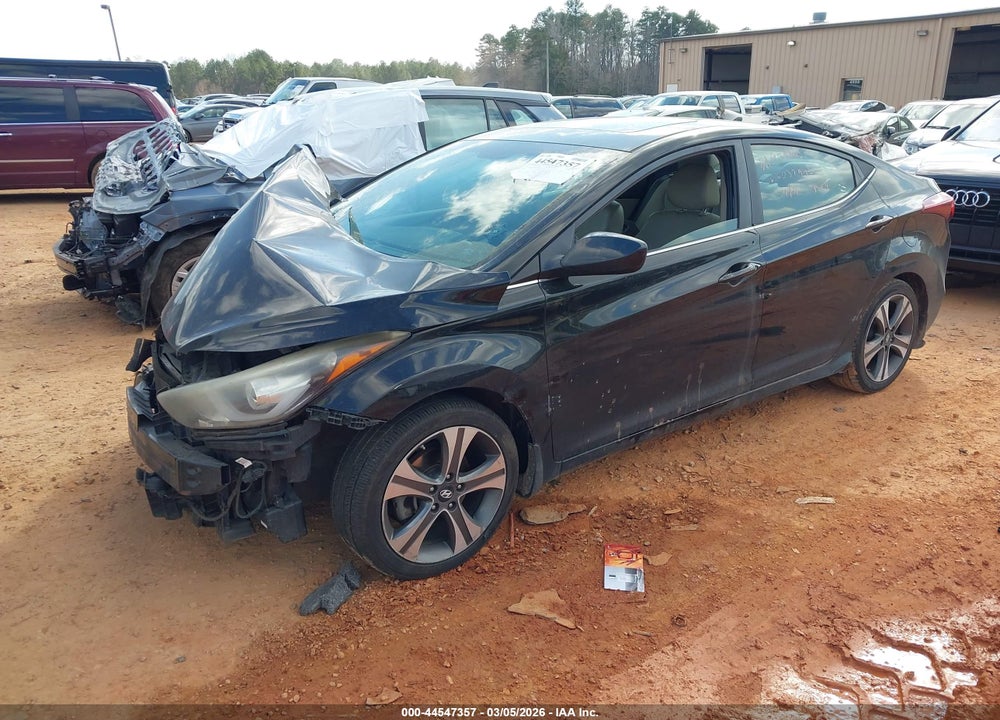 2014 HYUNDAI ELANTRA SPORT VIN: KMHDH4AH8EU037945