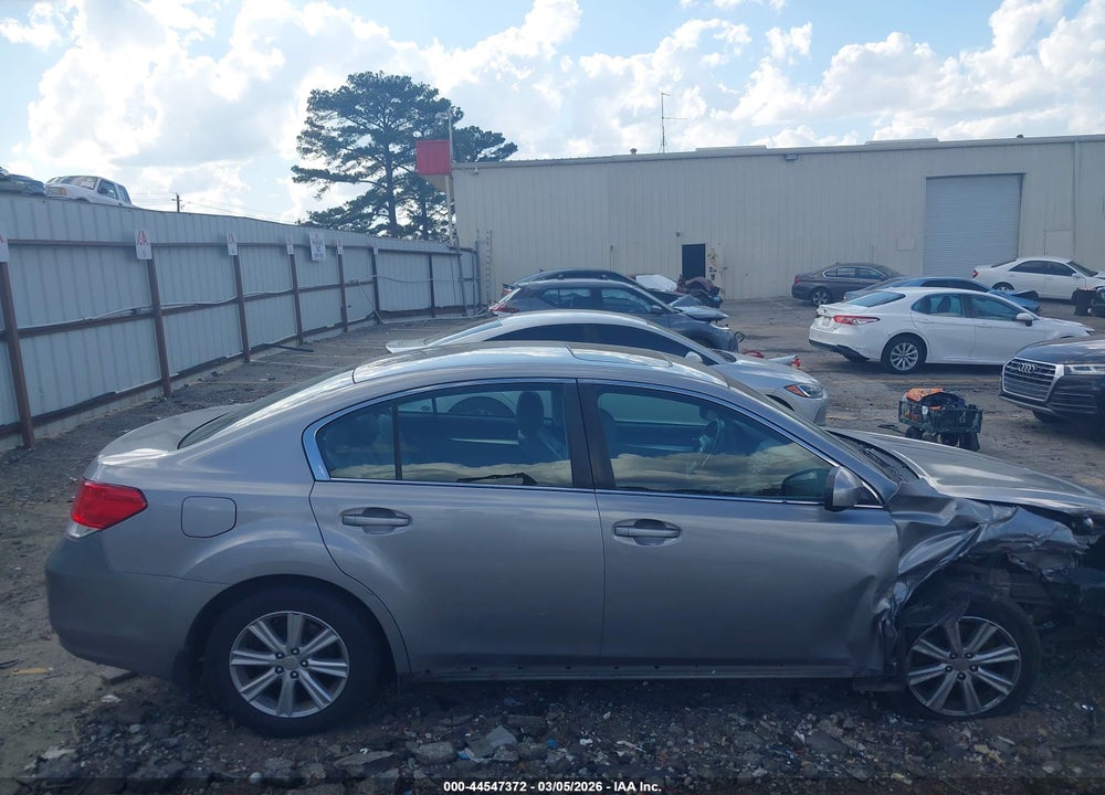 2010 SUBARU LEGACY 2.5I PREMIUM VIN: 4S3BMBG60A3221732