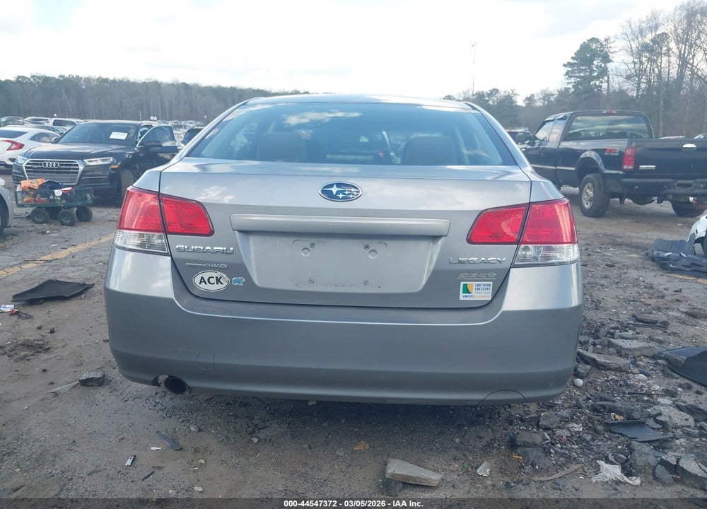 2010 SUBARU LEGACY 2.5I PREMIUM VIN: 4S3BMBG60A3221732