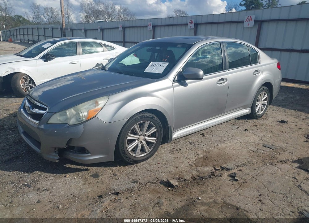 2010 SUBARU LEGACY 2.5I PREMIUM VIN: 4S3BMBG60A3221732